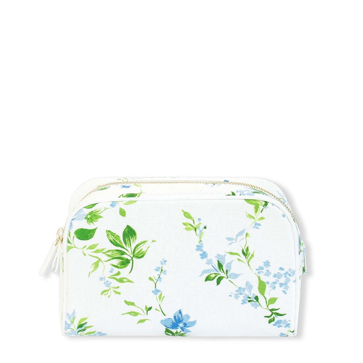 D. Porthault pour AERIN Small Beauty Bag in Fleurs du Vent