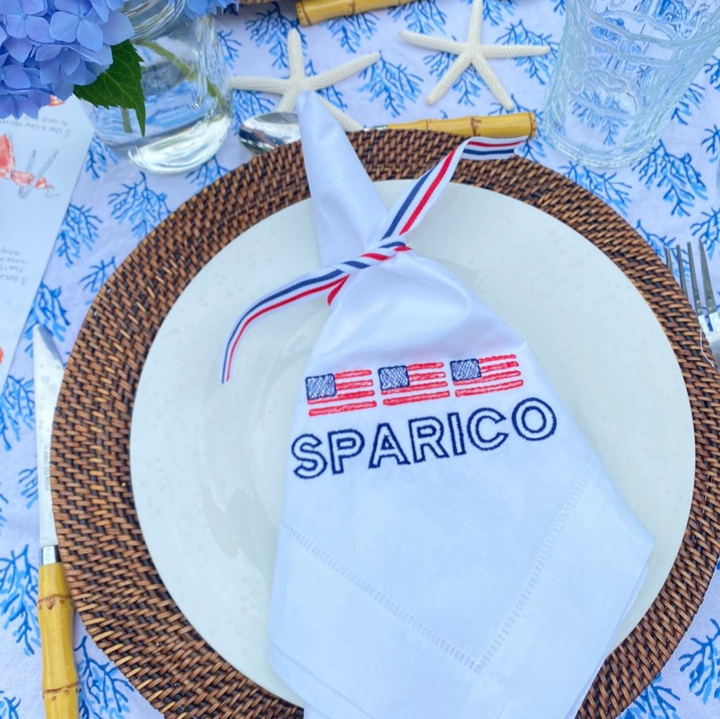 Linen Dinner Napkins, Set of 4