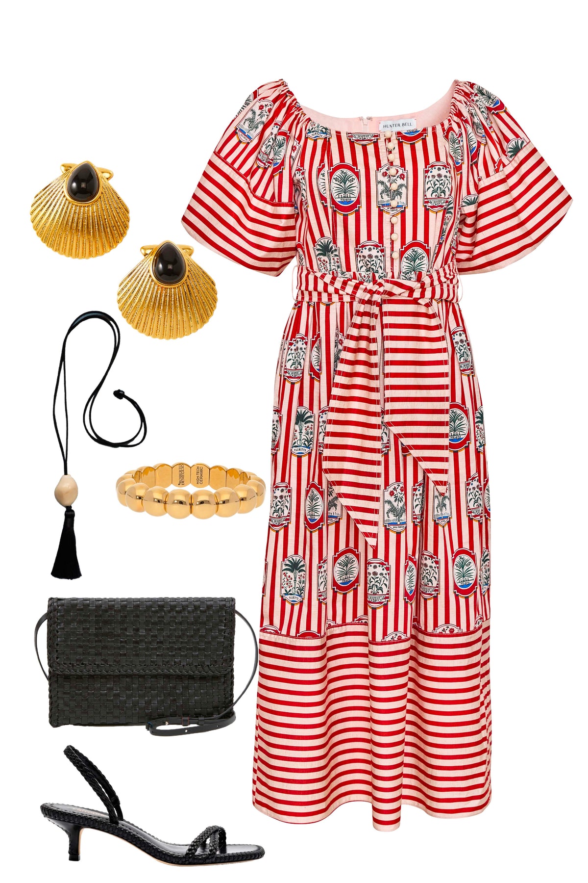 Lucy Dress in Mallet Club Combo