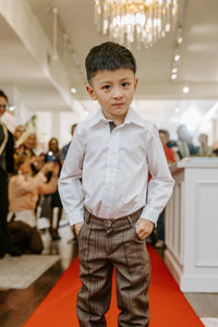 Blair Estate Tweed Shirt and Pants Set - Petite Maison Kids