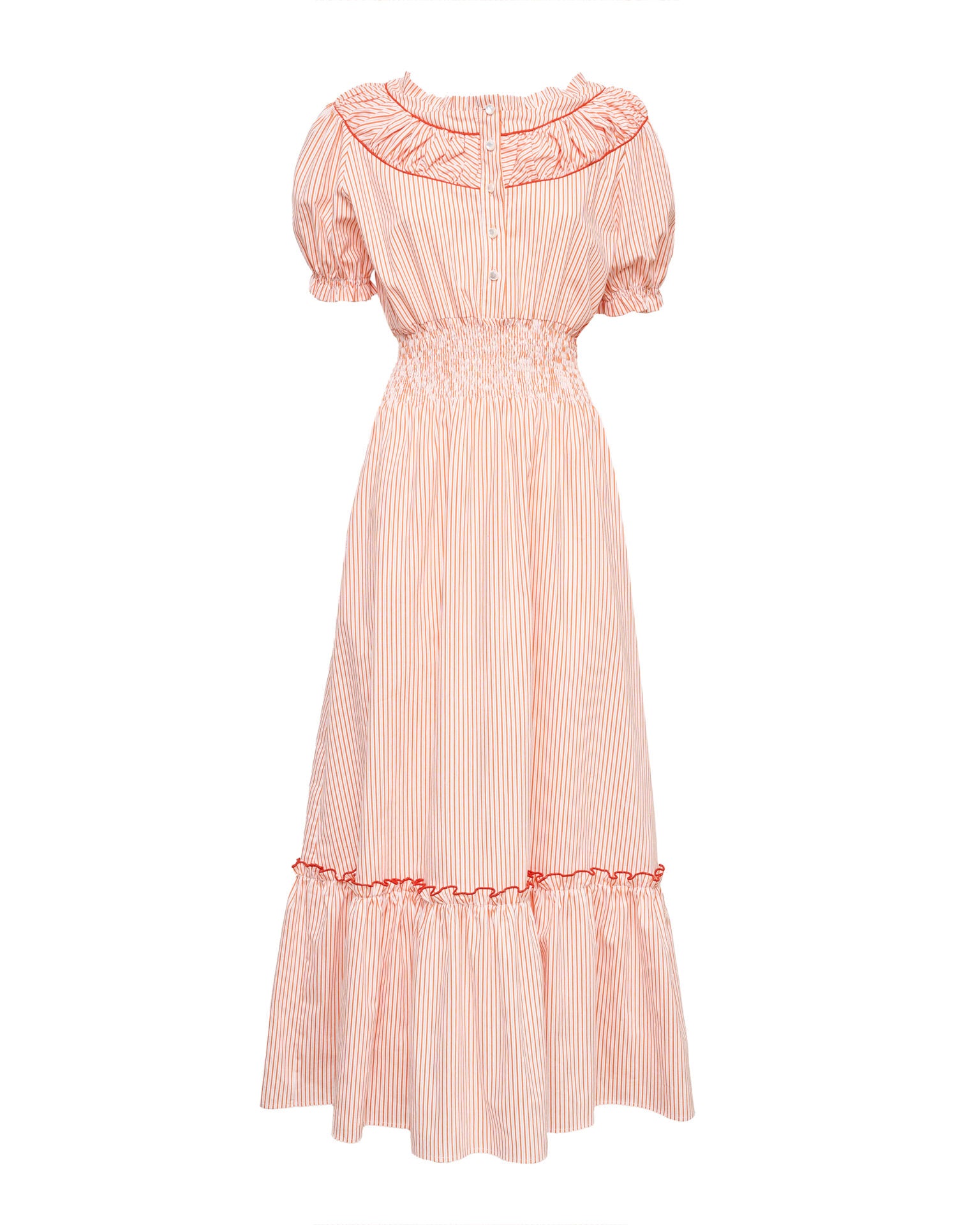 Dalia Maxi Dress in Sunset Stripe