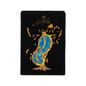 The Clock Book Clutch