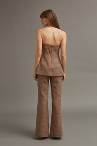 Christina Pant in Dante Plaid