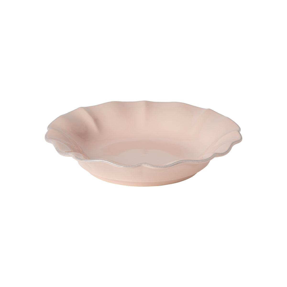 Rosa Collection Soup/Pasta Plate in Rosé