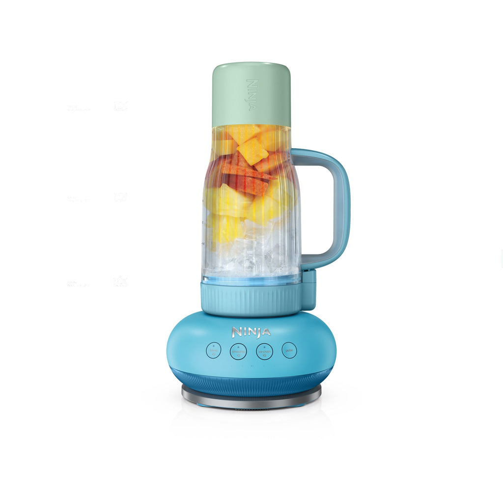 Ninja BlendBOSS Personal Blender w/ 26oz Travel Tumbler, Blue Raspberry