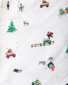 Dog Twill Bandana in Holiday Town
