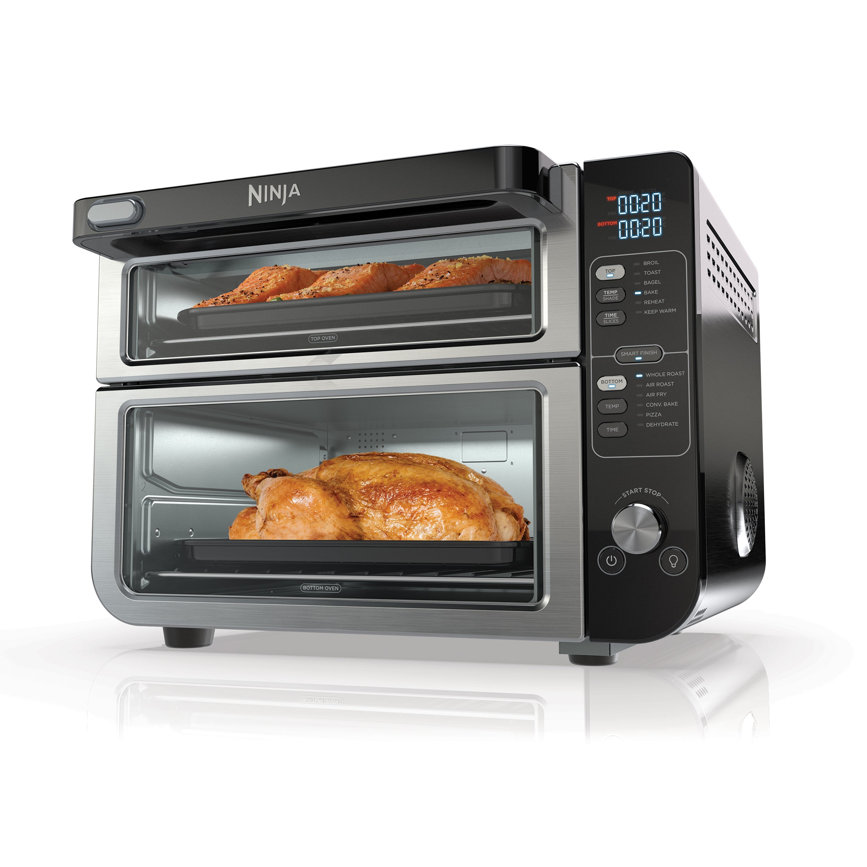 12-in-1 Double Oven with FlexDoor