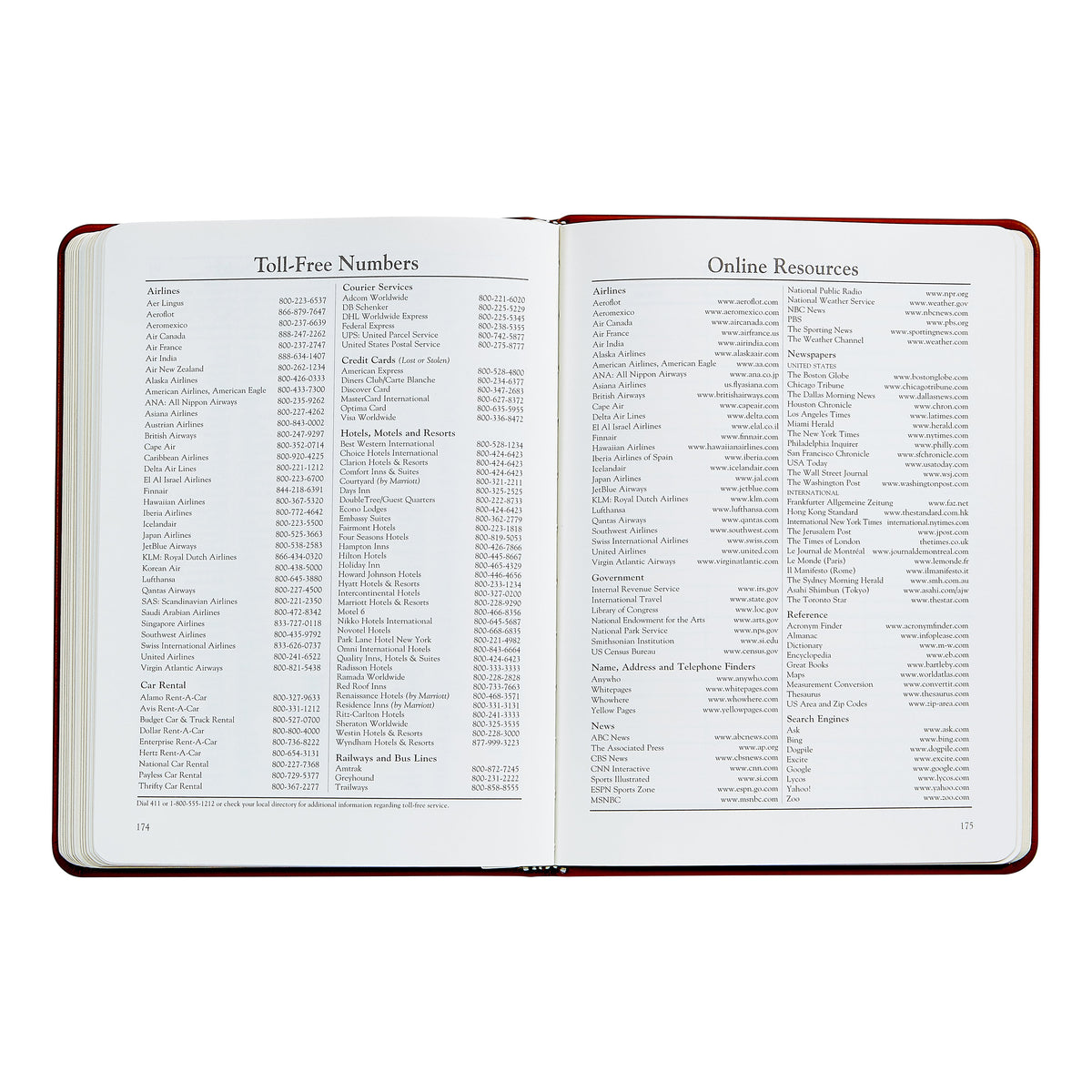 2026 Desk Diary in Wine Pebble Grain Leather