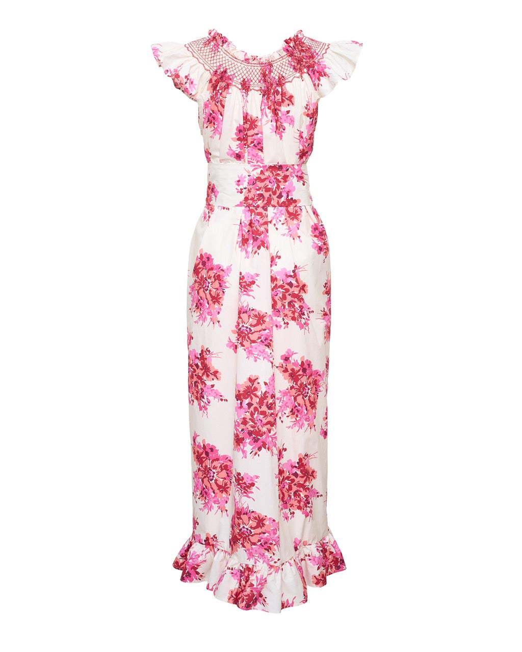 Delfina Dress in Cloud Bouquet
