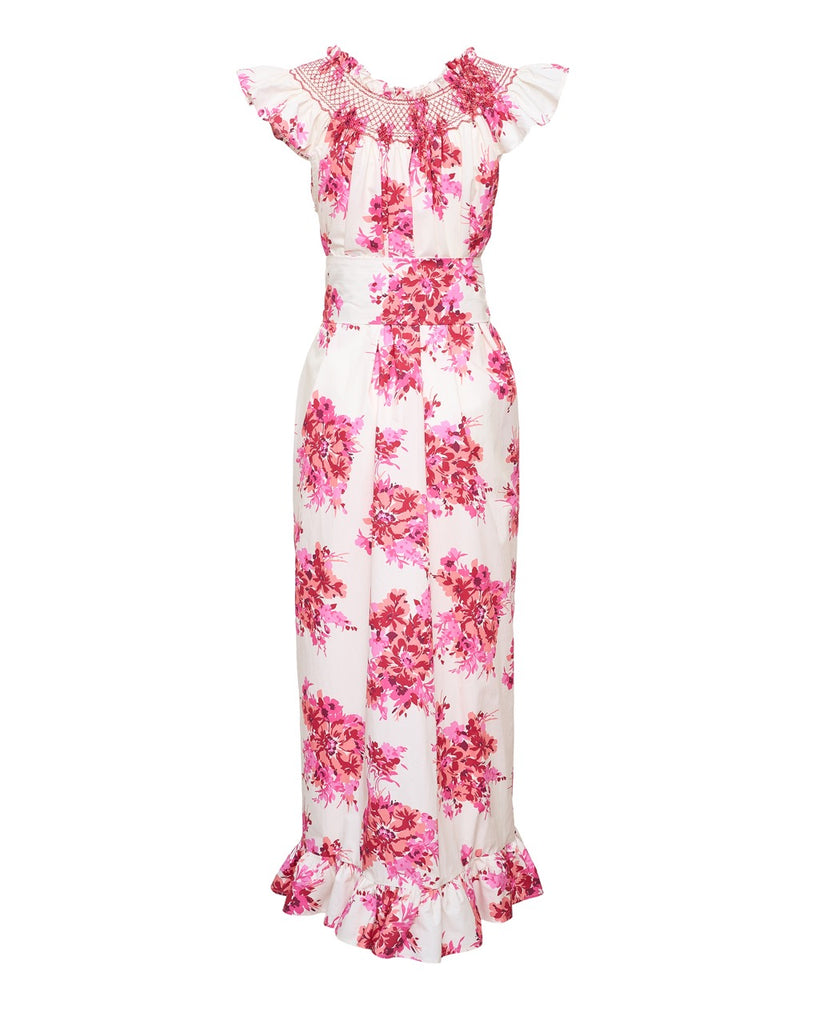 Delfina Dress in Cloud Bouquet