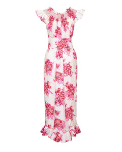 Delfina Dress in Cloud Bouquet