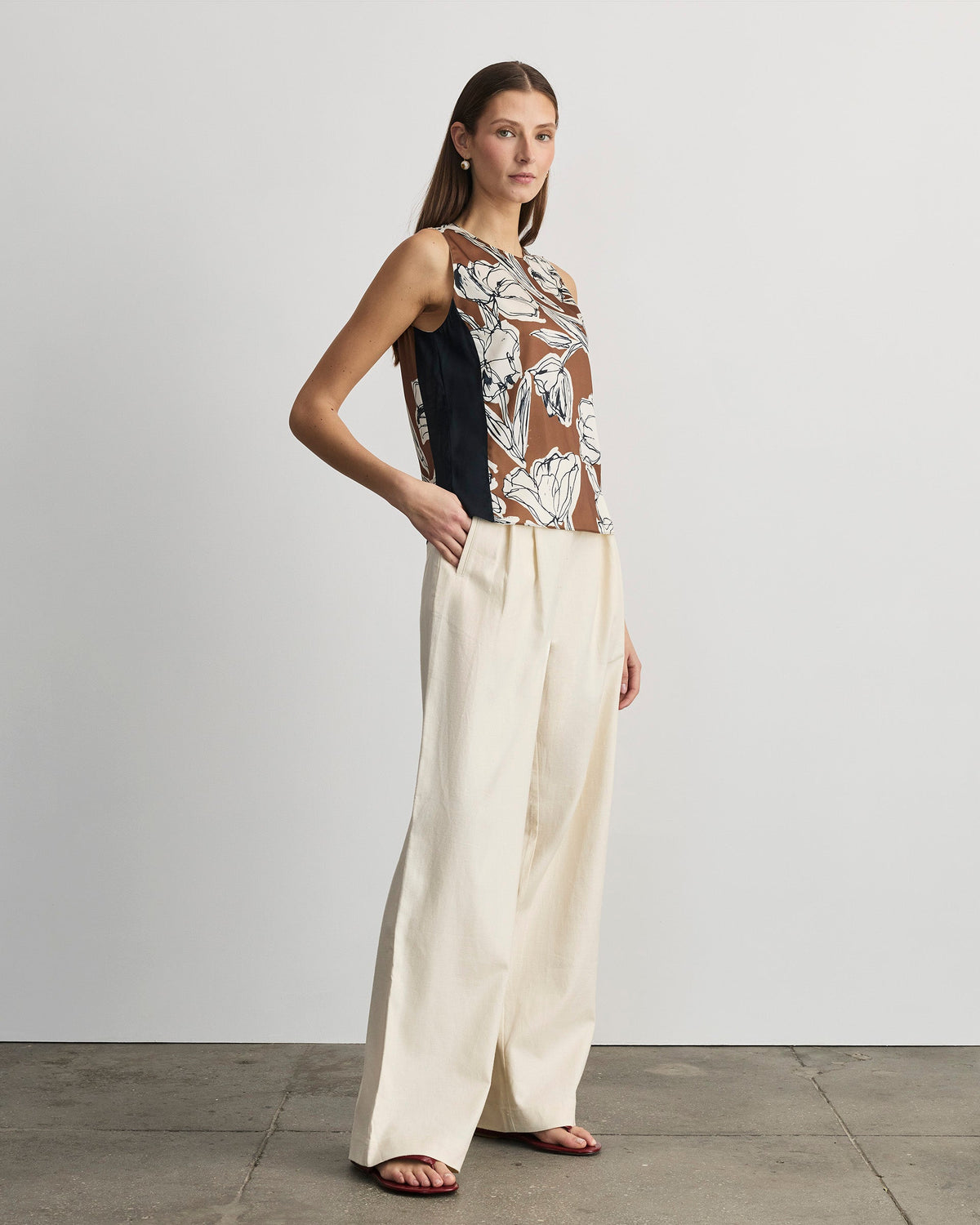 Dell Top in Acorn Multi