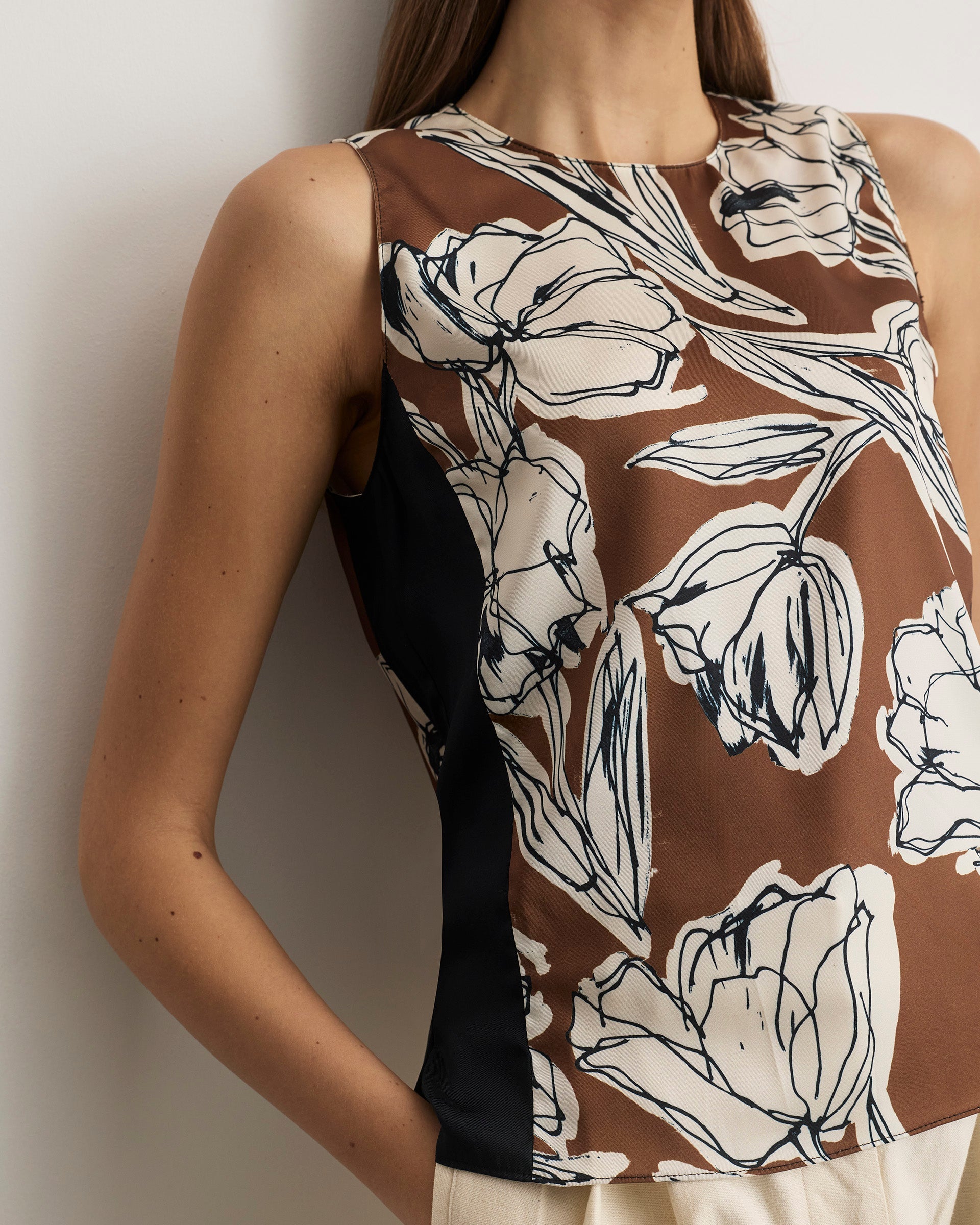 Dell Top in Acorn Multi