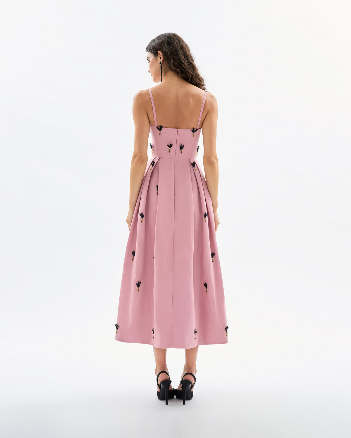 Annette Dress in Rose Quartz Multi