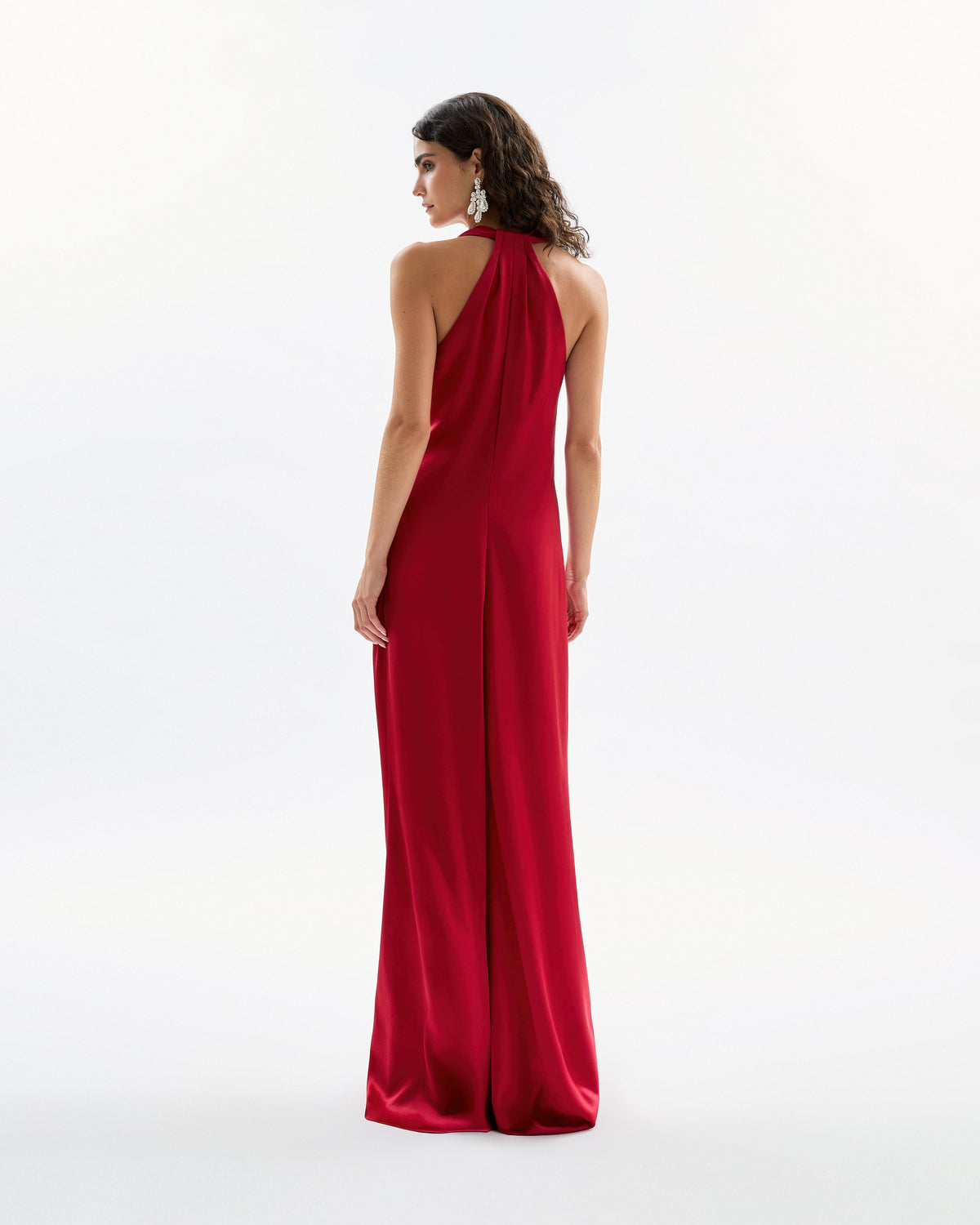 Ava Gown in Crimson