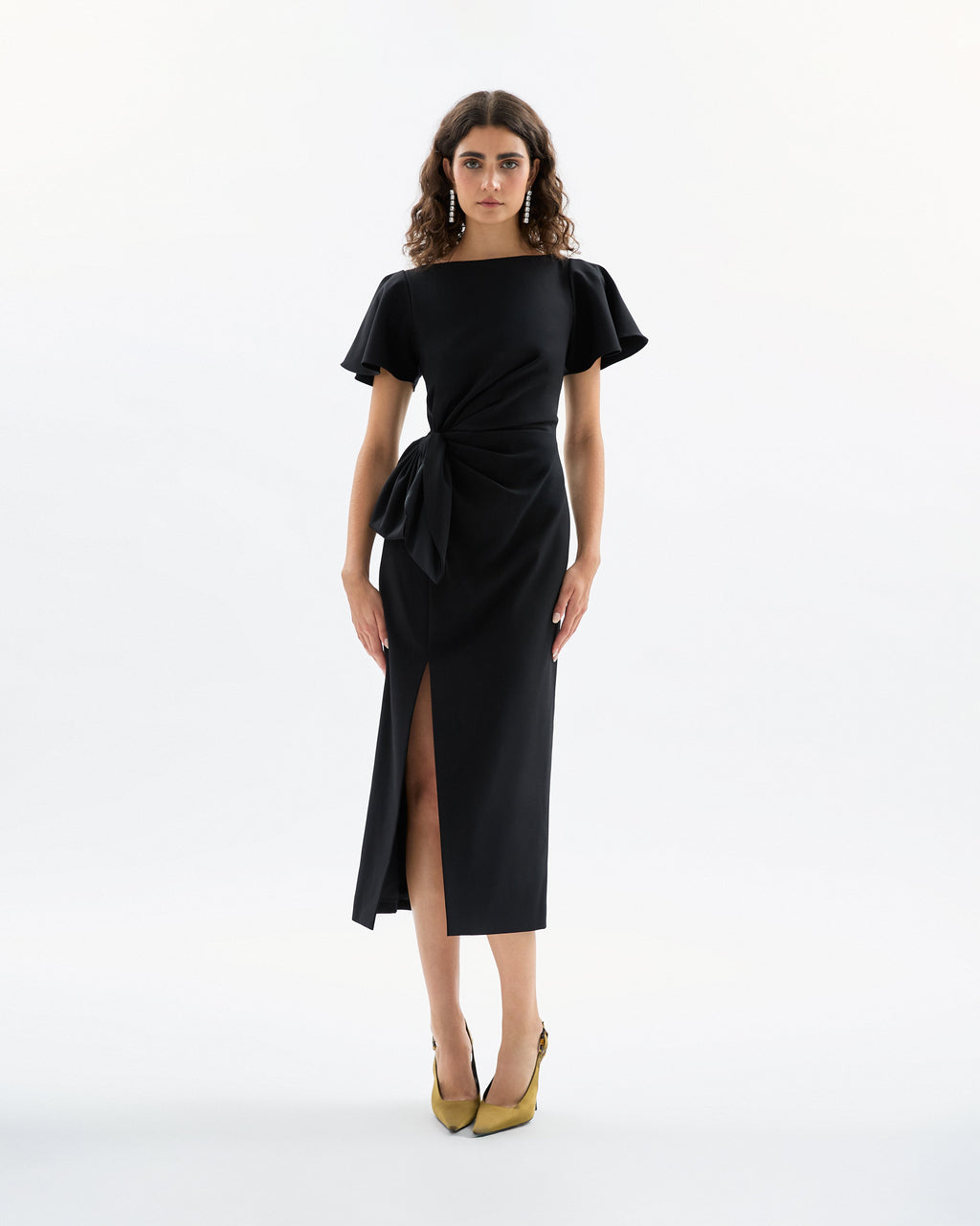 Emeline Dress in Noir