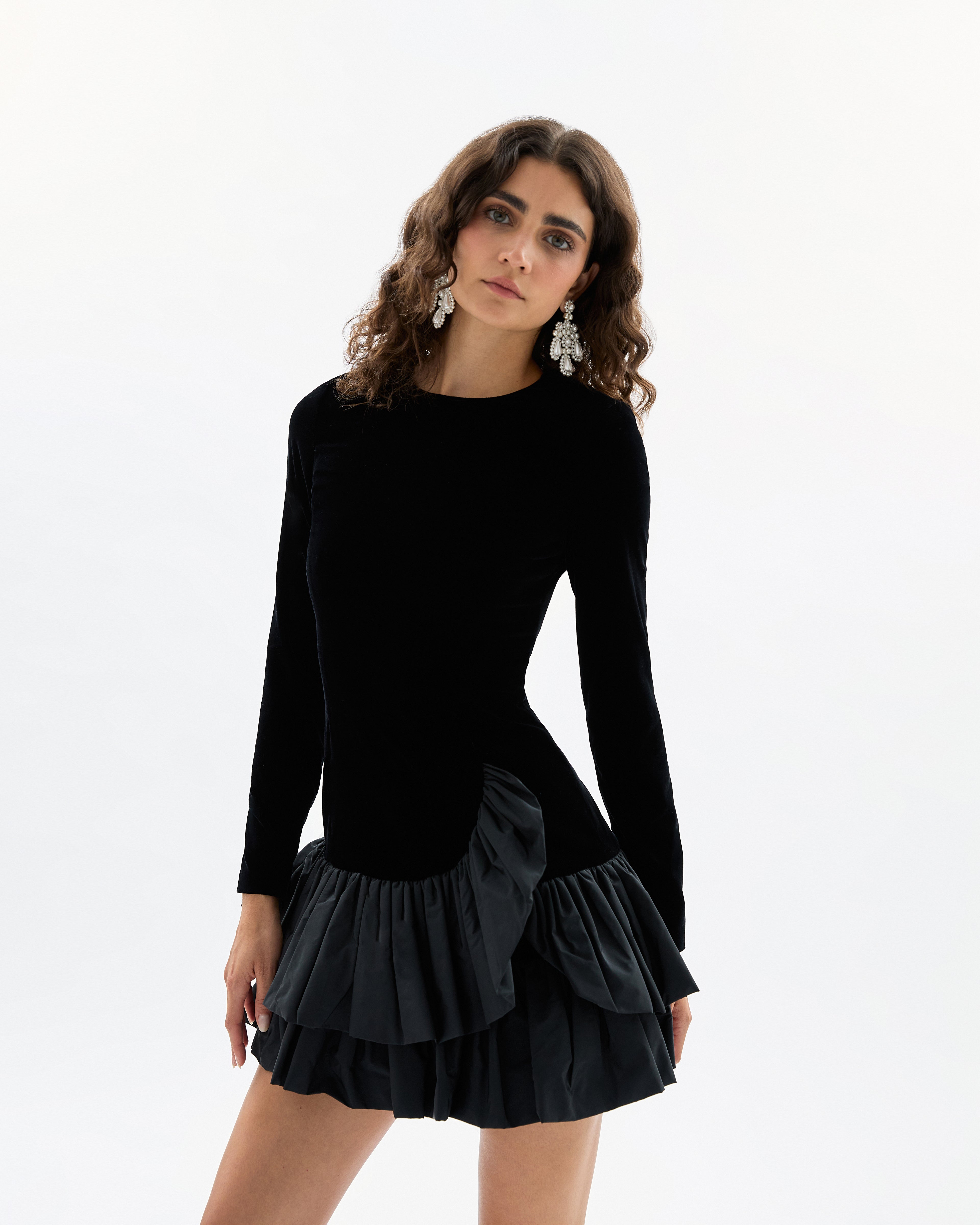 Zoey Dress in Noir