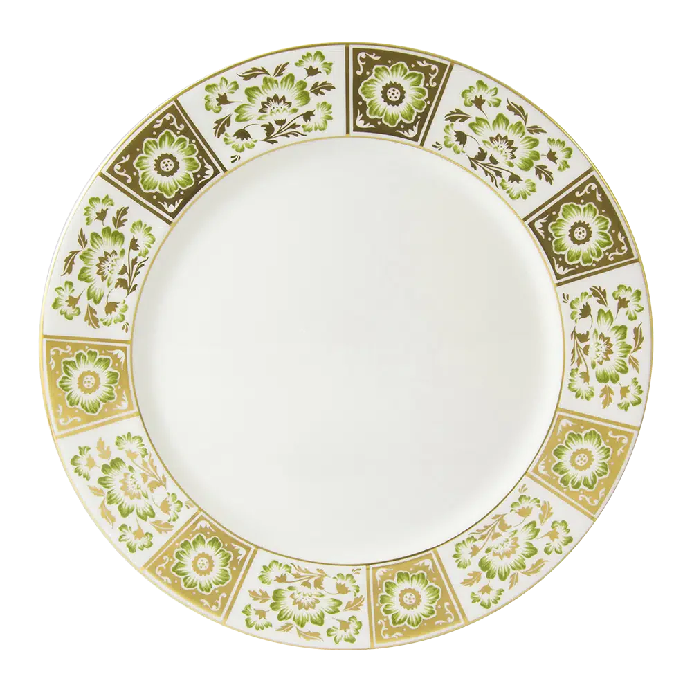 Derby Panel Dinnerware in Green