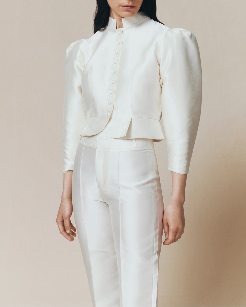 Amoako Smart Jacket in Ivory