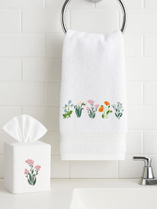 Guest Towel in Field of Blooms