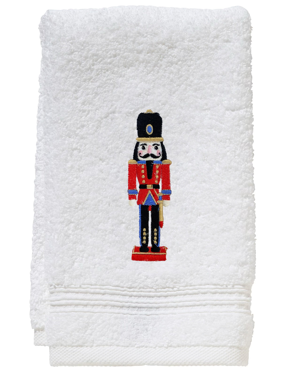 Guest Towel in Nutcracker Red