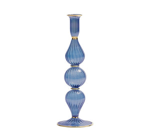 Kim Seybert, Inc.Ripple Candle Holder in BlueHome Decor