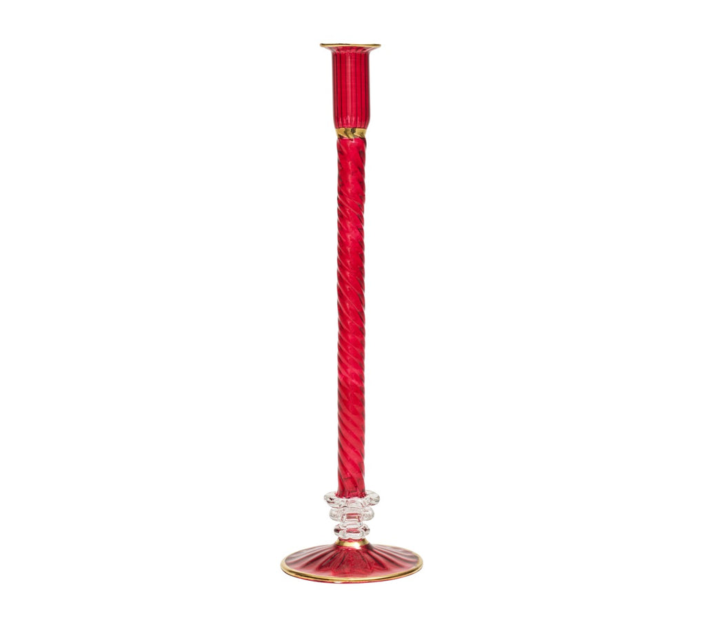Braid Candlestick in Ruby