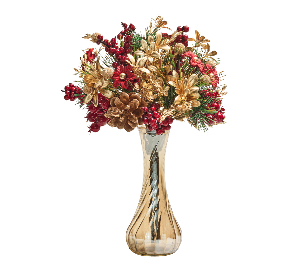 Xmas Cheer Floral Bouquet, 11"