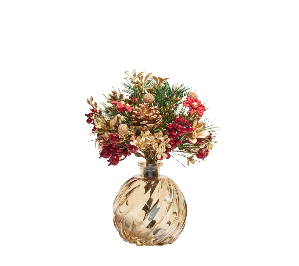 Xmas Cheer Floral Bouquet, 9"