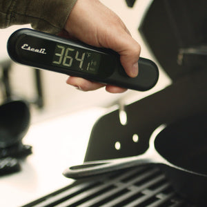 Infrared Surface and Folding Probe Digital Thermometer in Black