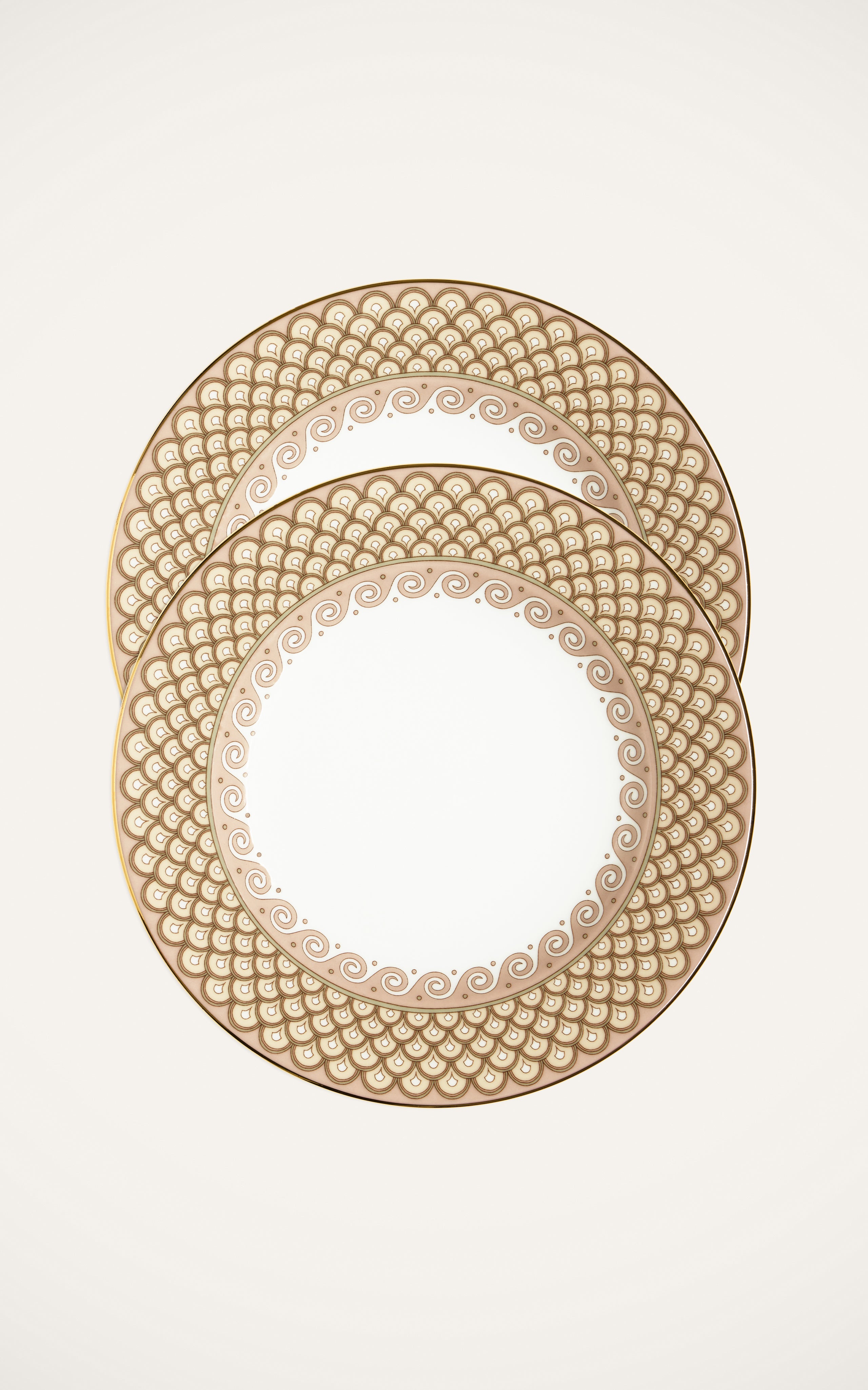 Dinner Plates in Odysseus Dusty Pink, Set of 2