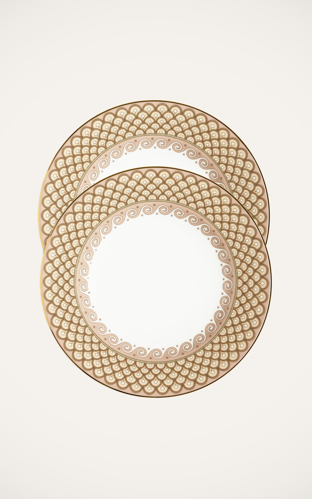 Dinner Plates in Odysseus Dusty Pink, Set of 2