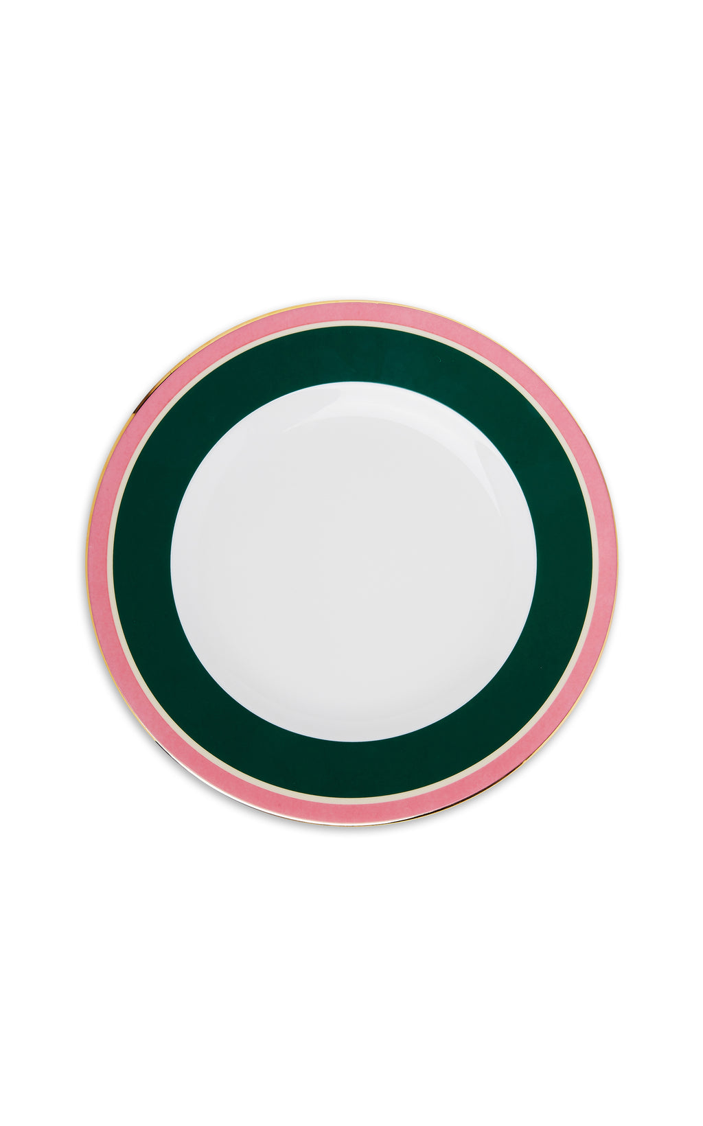 Dinner Plates in Rainbow Verde Bosco Dark Green, Set of 2