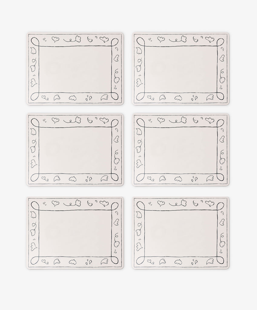Capriccio Placemat, Set of 6