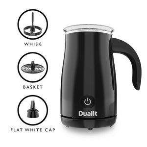 Milk Frother & Hot Chocolate Maker in Black