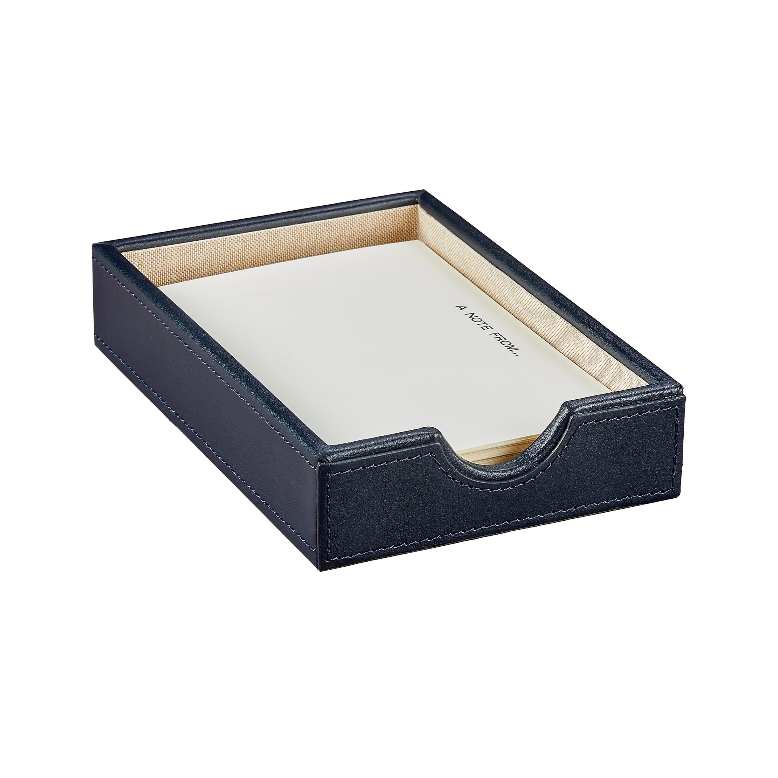 Memo Tray in Navy