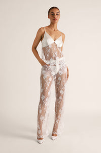 Dominique Pant in Ivory