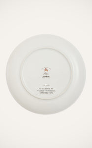 Decorative Plate in The Angel Testa di Moro