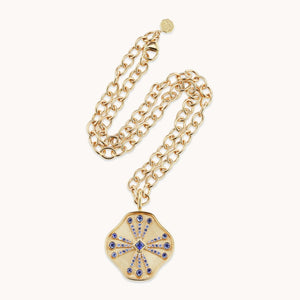 Guiding Light Charm Blue Sapphire - Marlo Laz