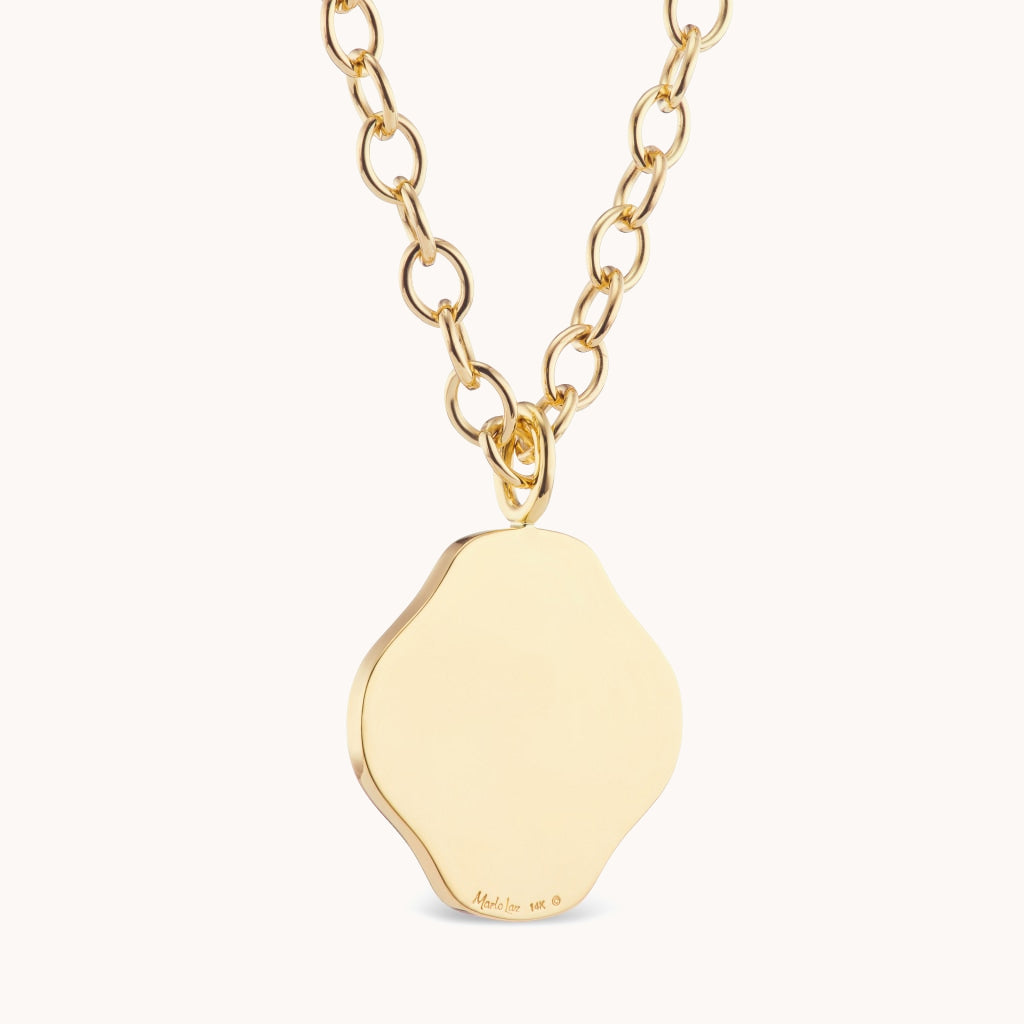 Guiding Light Charm Blue Sapphire - Marlo Laz