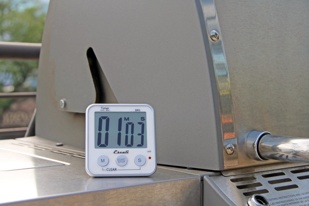 Extra Large Display Digital Timer in White