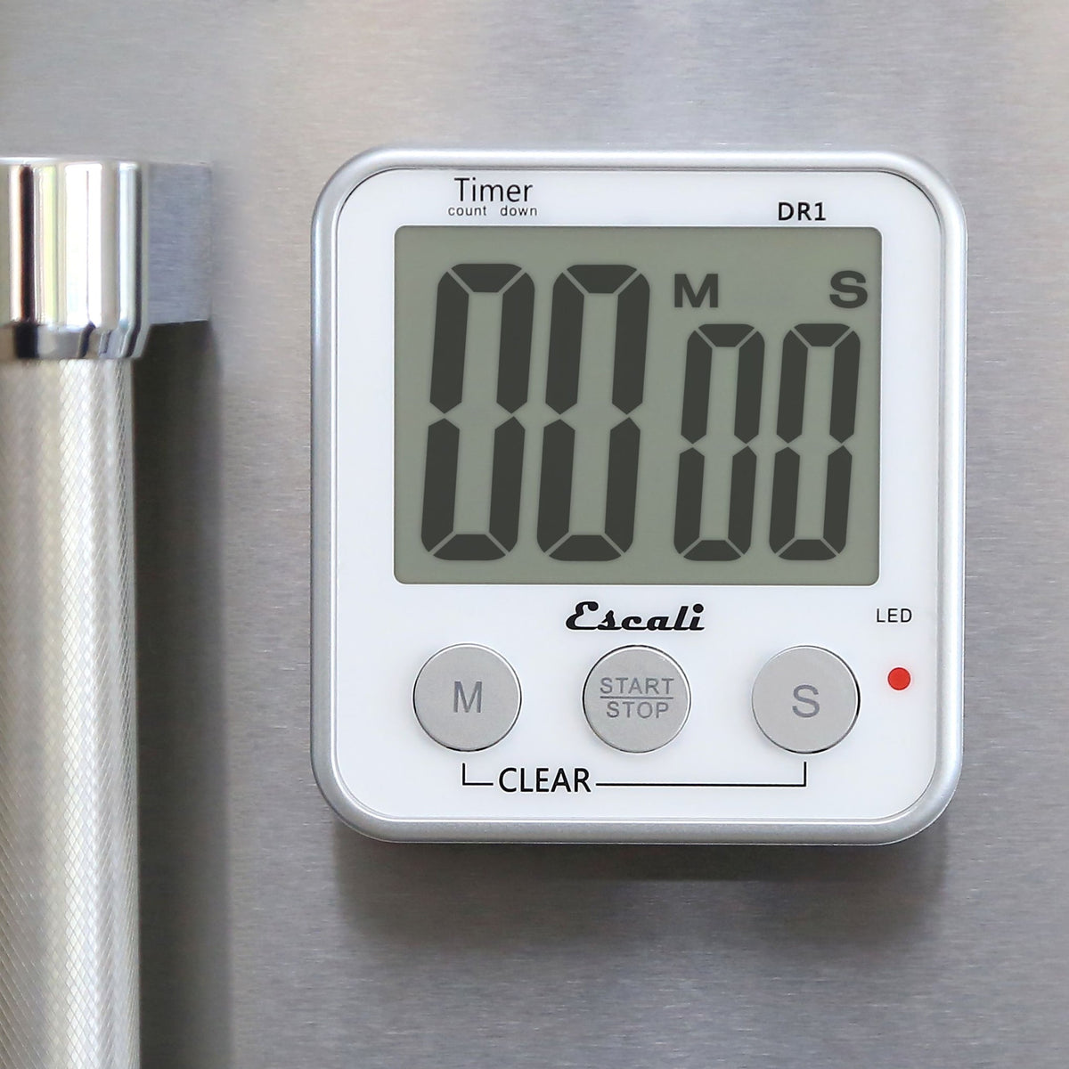 Extra Large Display Digital Timer in White
