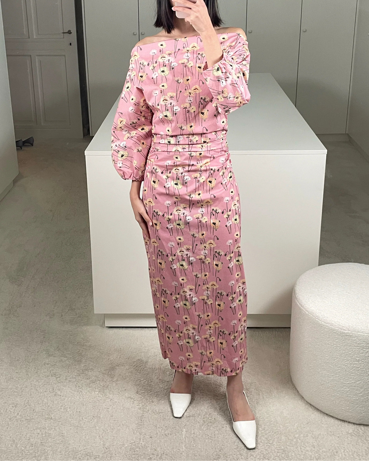 Ezra Dress in Small Poppies