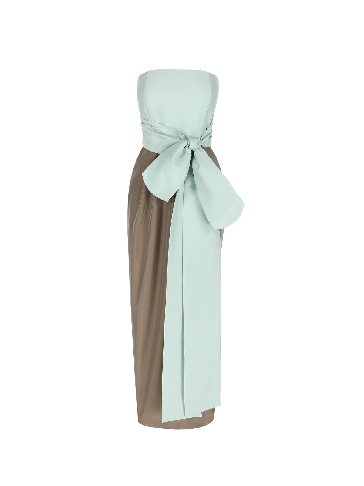 Lina Dress in Morning Mist & Mocha