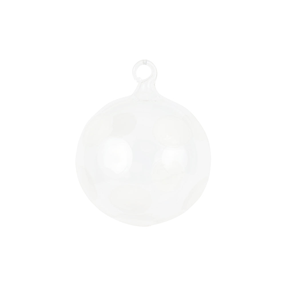Drop Ornament in White