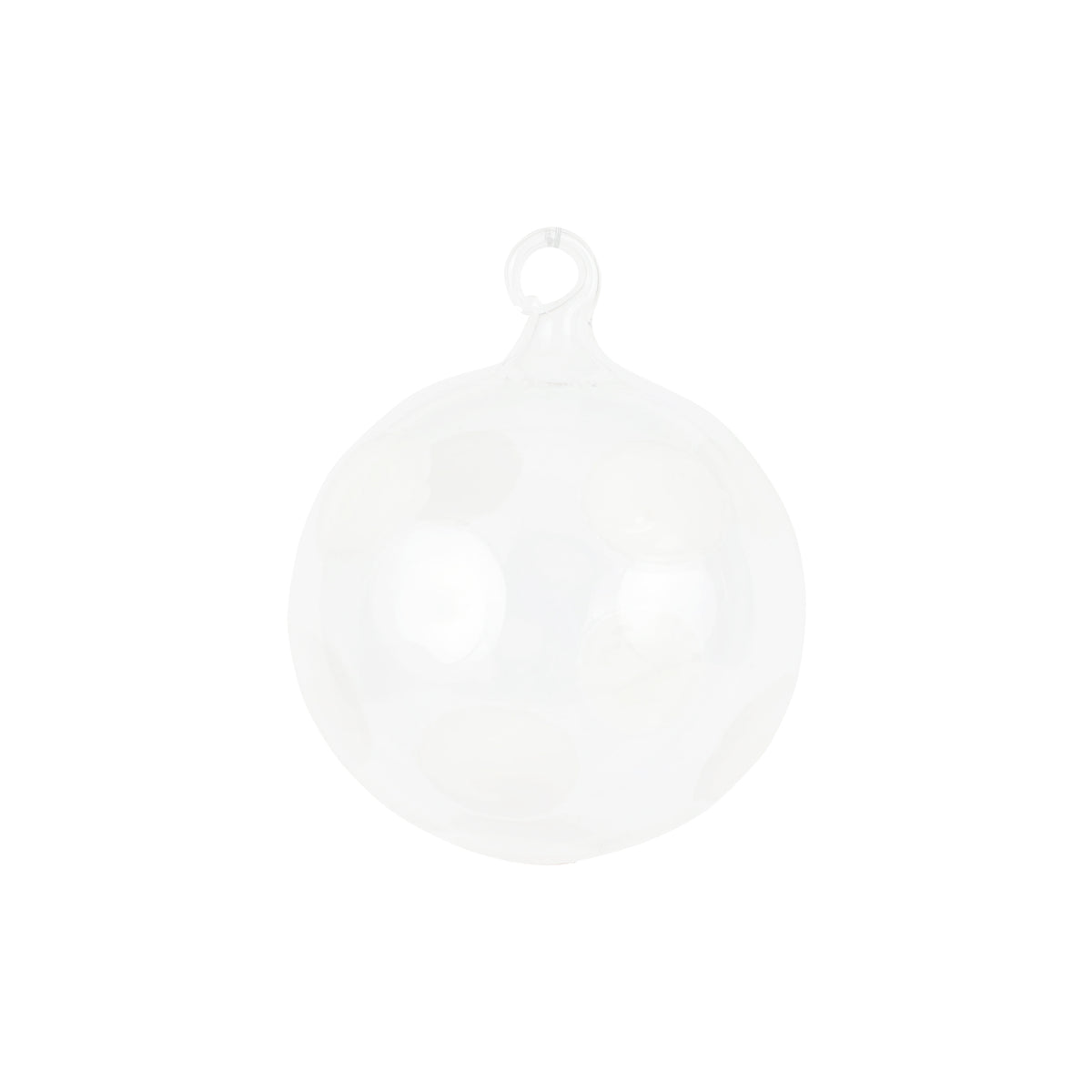 Drop Ornament in White