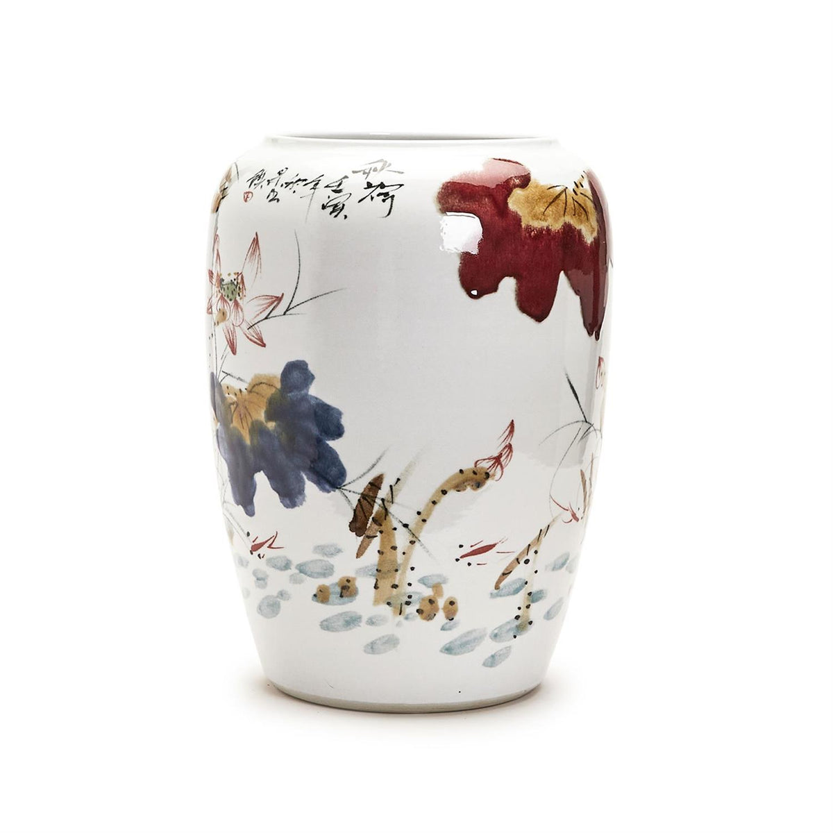 Japanese Flower Blossoms Vase