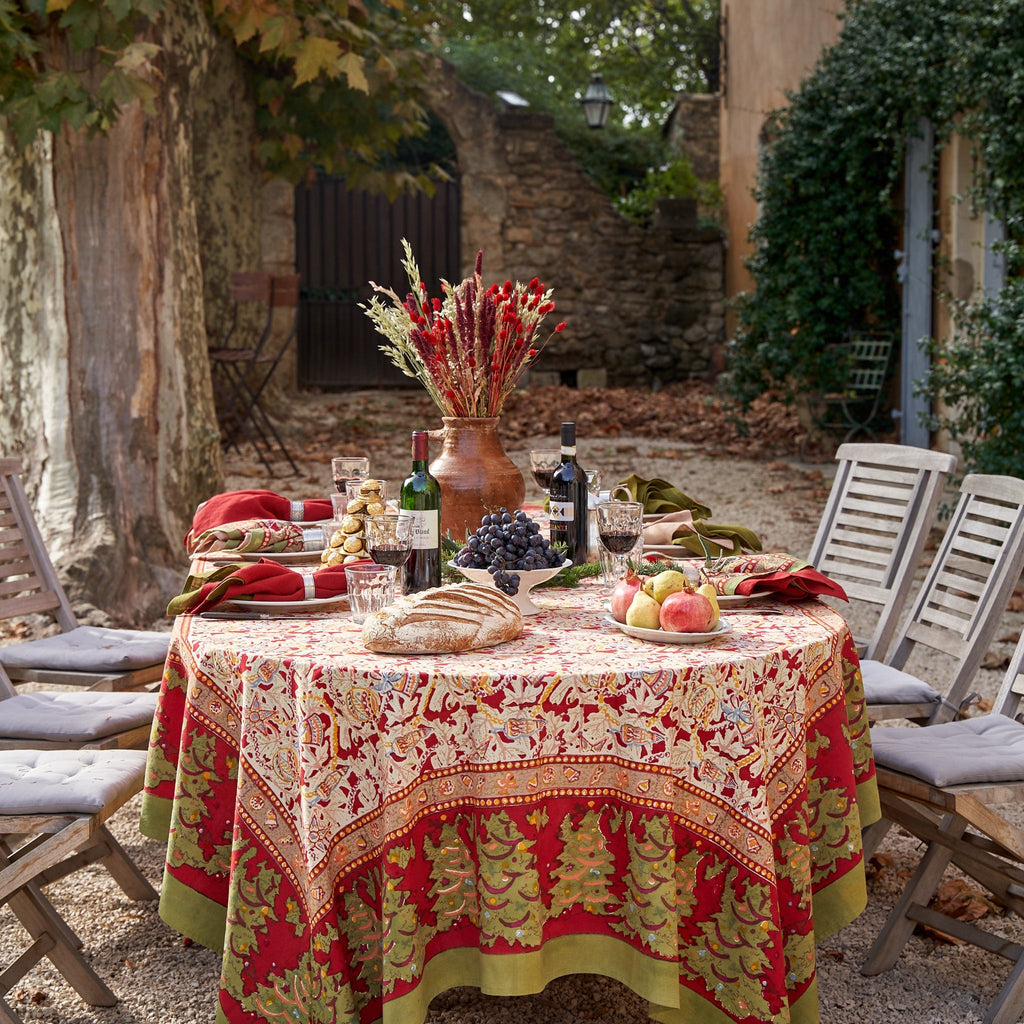 French Tablecloth Noel