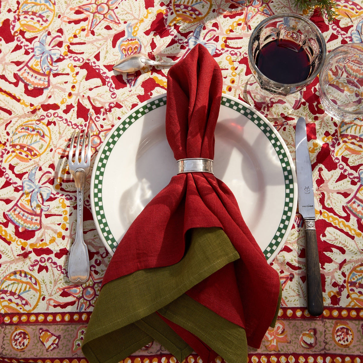 French Tablecloth Noel