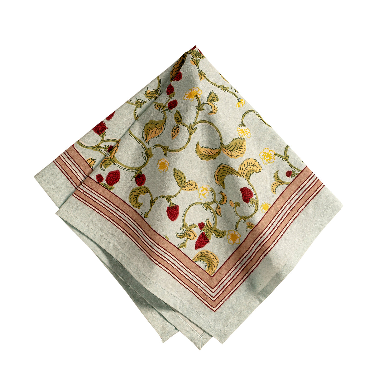 Fraises des Bois Napkins, Set of 6